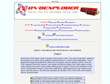 Tablet Screenshot of dvdexploder.com